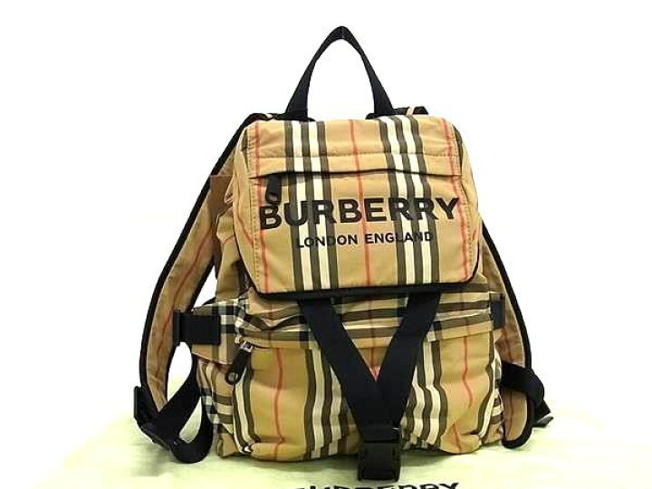 楽天市場】□新品同様□ BURBERRY バーバリー ノバチェック ナイロン  