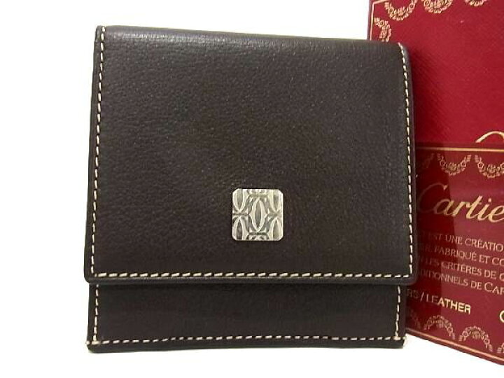 楽天市場】□新品□未使用□ Cartier カルティエ レザー コインケース 