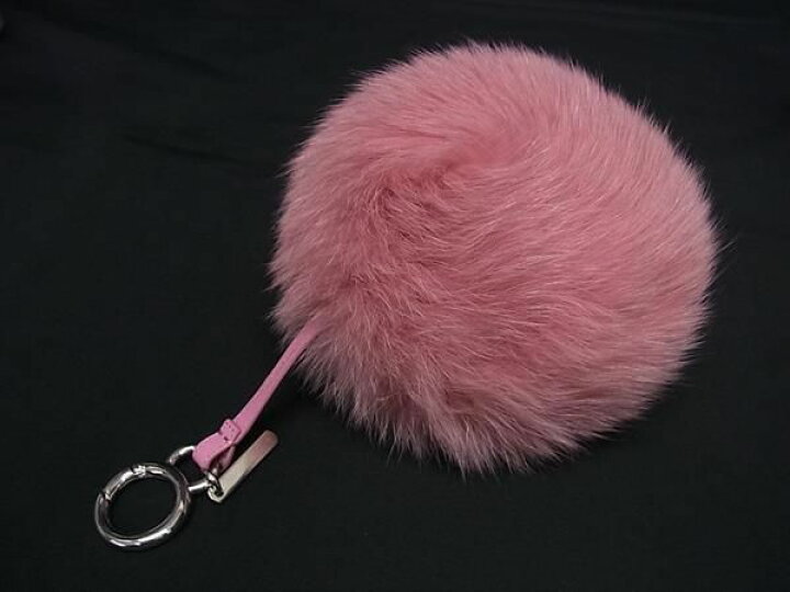 楽天市場】□極美品□ FENDI フェンディ ファー イニシャル ポンポン  