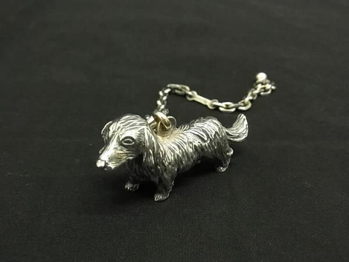 楽天市場】希少□美品□ HERMES エルメス SV925 ダックスフンド ドッグ  