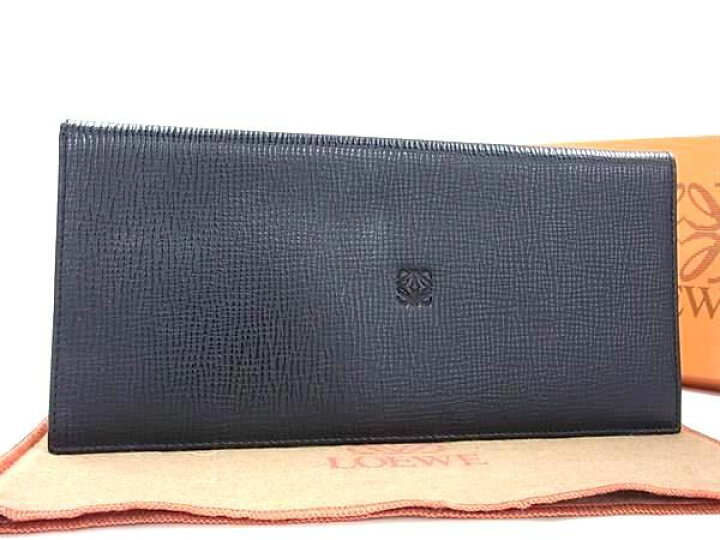楽天市場】□極美品□ LOEWE ロエベ アナグラム レザー カードケース 