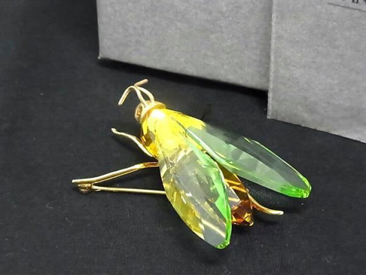 楽天市場】□新品同様□ SWAROVSKI スワロフスキー ミツバチ ピン  