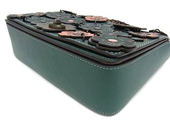 楽天市場】□極美品□ COACH コーチ 21585 ディンキー レザー フラワー 