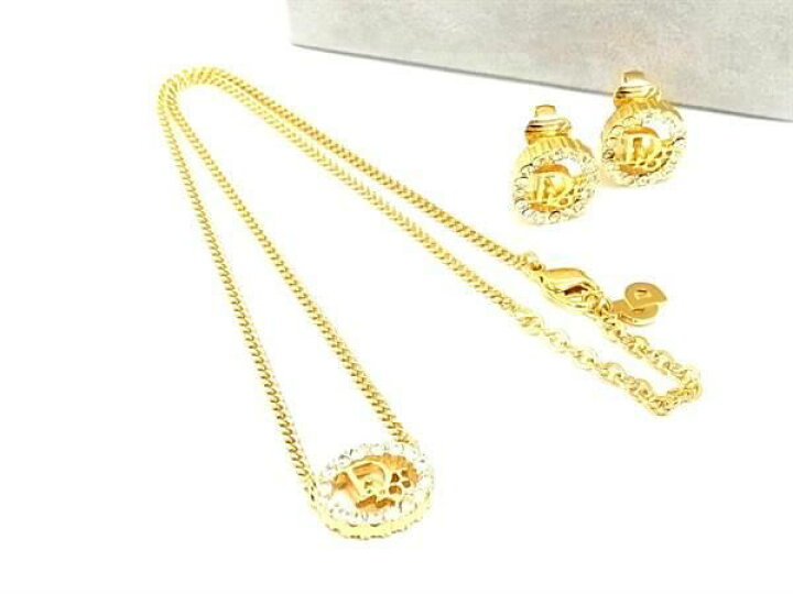 楽天市場】□極美品□ ChristianDior ディオール ラインストーン 