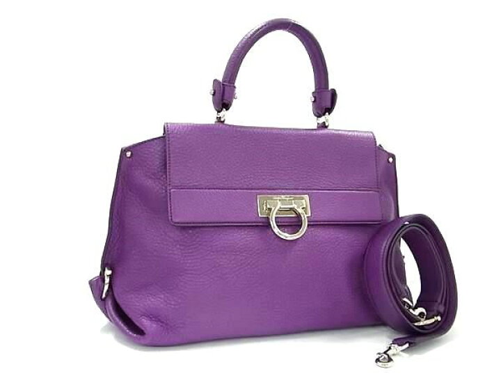 楽天市場】□極美品□ Salvatore Ferragamo フェラガモ ソフィア 