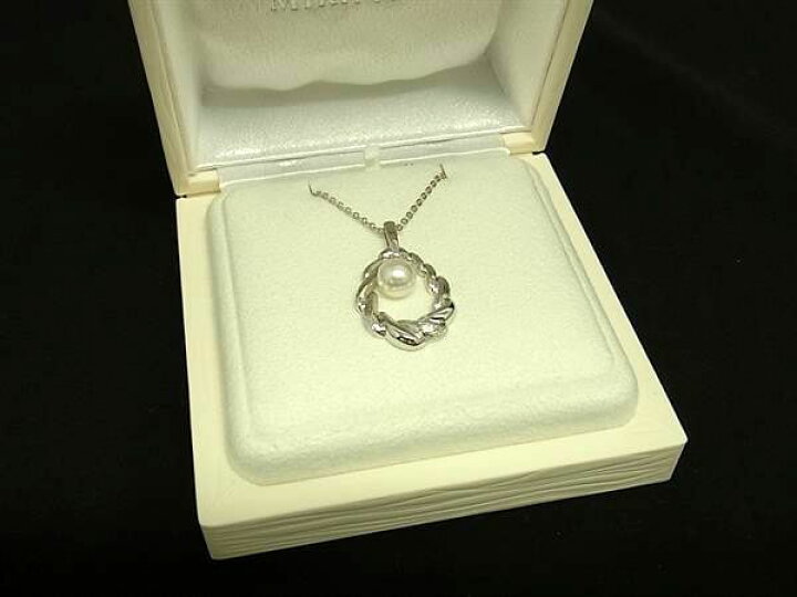楽天市場】□新品□未使用□ MIKIMOTO ミキモト 本真珠 アコヤ真珠 