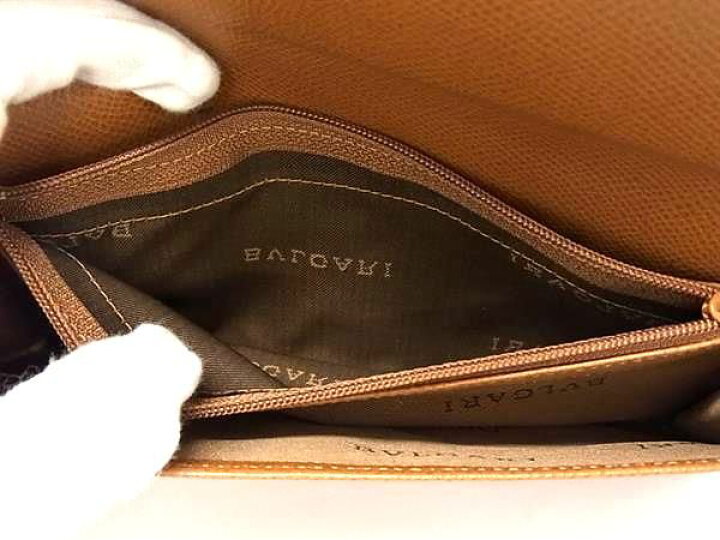 楽天市場】□新品□未使用□ BVLGARI ブルガリブルガリ レザー 二  