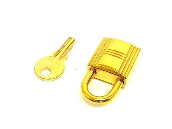 楽天市場】□美品□ HERMES エルメス カデナ 南京錠 パドロック 104 鍵 
