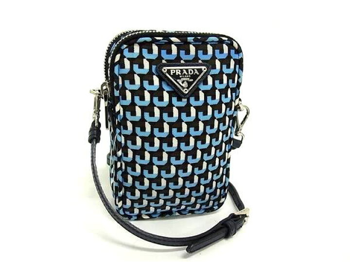 楽天市場】□極美品□ PRADA プラダ テスートナイロン×サフィアーノ 