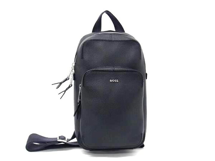 楽天市場】□極美品□ HUGO BOSS ヒューゴボス レザー ショルダー 