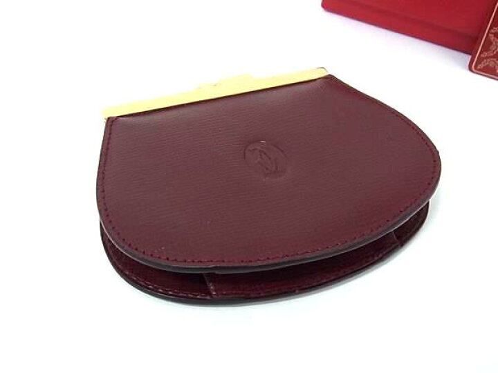 楽天市場】□極美品□ Cartier カルティエ マストライン レザー がま口 