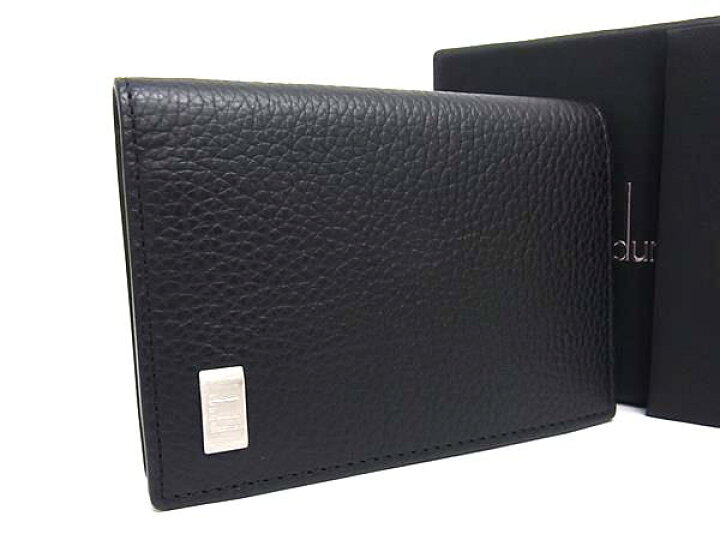 楽天市場】□新品□未使用□ dunhill ダンヒル コンノート レザー 名刺  