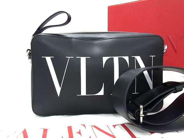 楽天市場】□新品同様□ VALENTINO ヴァレンティノ レザー 2WAY 
