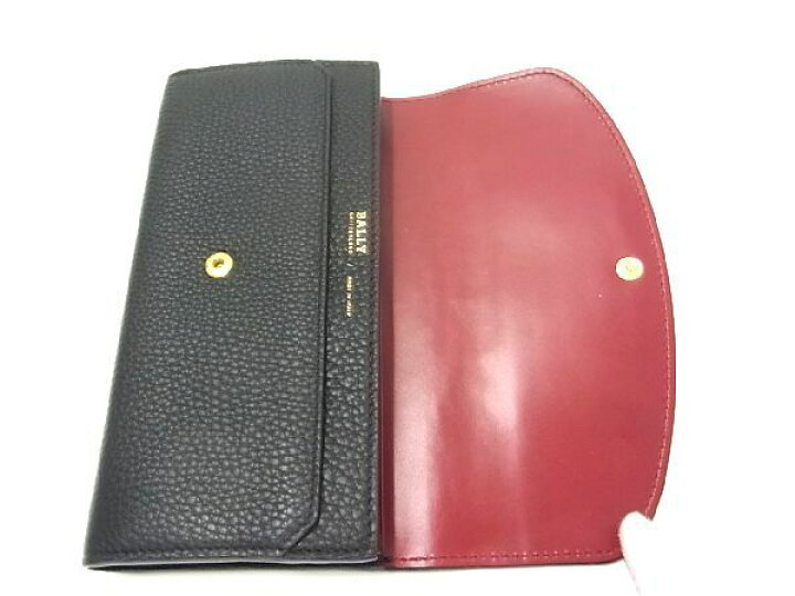 楽天市場】□新品□未使用□ BALLY バリー レザー 二つ折り 長財布  