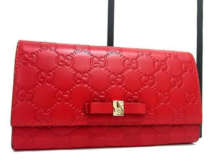 楽天市場】□新品□未使用□ GUCCI グッチ 388679 グッチシマ レザー  