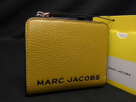 ■新品■未使用■ MARC JACOBS マークジェイコブス M0017061 レザー 二つ折り 財布 ウォレット カーキ系×マルチカラー BF3627