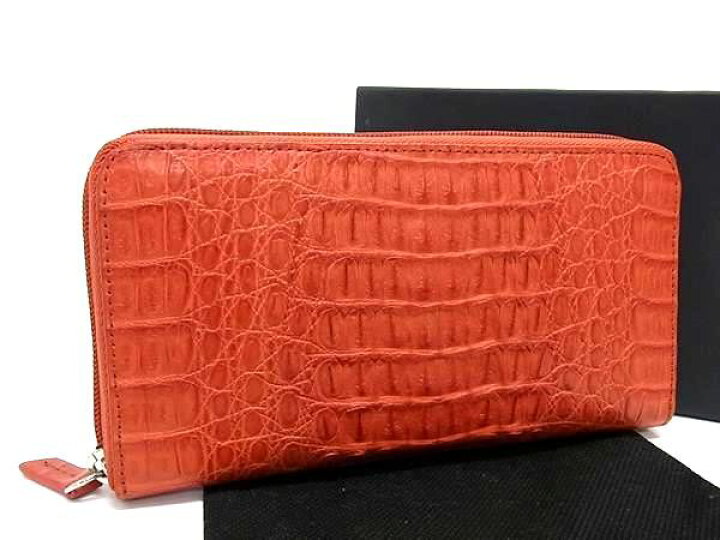 楽天市場】□極上□本物□新品□未使用□ クロコダイル×クロコダイル型 