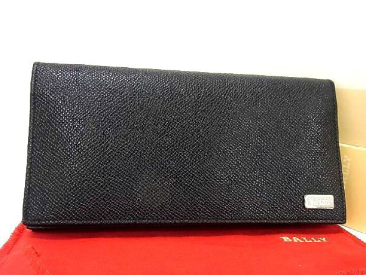 楽天市場】□新品□未使用□ BALLY バリー レザー 二つ折り 長財布 