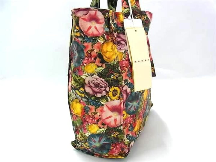 楽天市場】□新品同様□ MARNI マルニ キャンバス 花柄 フラワー 