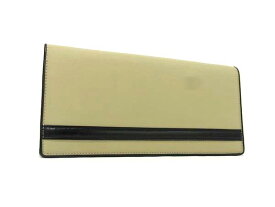 ■新品同様■ BURBERRY バーバリー ナイロンキャンバス×レザー 二つ折り 長財布 ウォレット 札入れ 小銭入れ ベージュ系 BQ2544