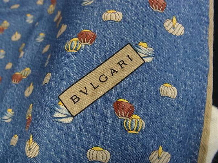楽天市場】□新品□未使用□ BVLGARI ブルガリ シルク100% 総柄  