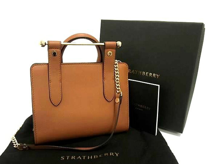 楽天市場】□極美品□ STRATHBERRY ストラスベリー レザー チェーン 