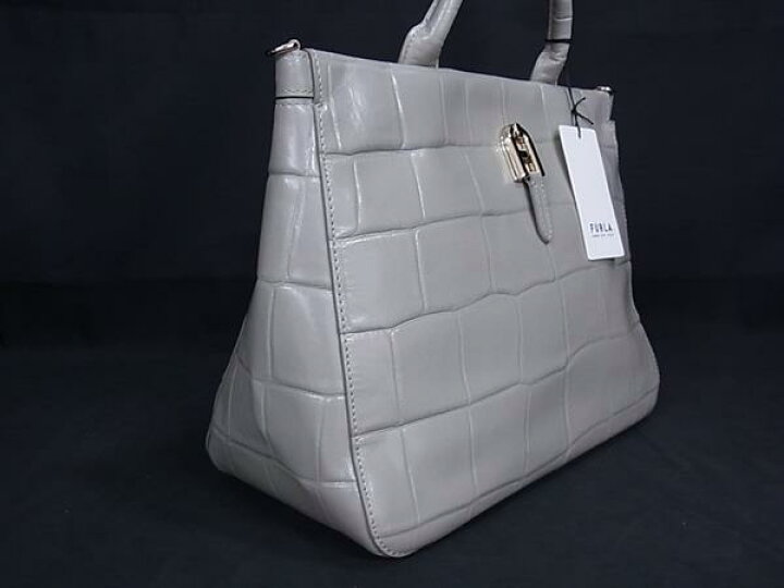 楽天市場】□新品□未使用□ FURLA フルラ パラッツォ クロコダイル型 