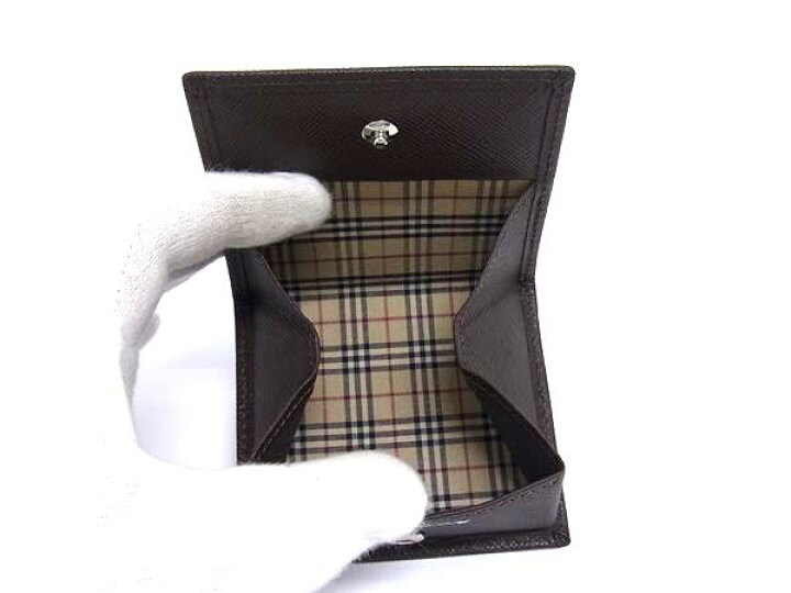 楽天市場】□新品□未使用□ BURBERRY バーバリー レザー コインケース  