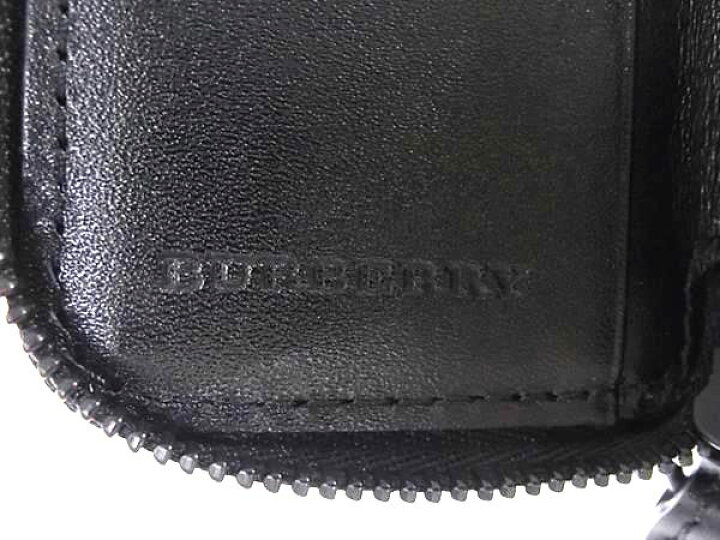 楽天市場】□極美品□ BURBERRY バーバリー ノバチェック PVC×レザー 4 