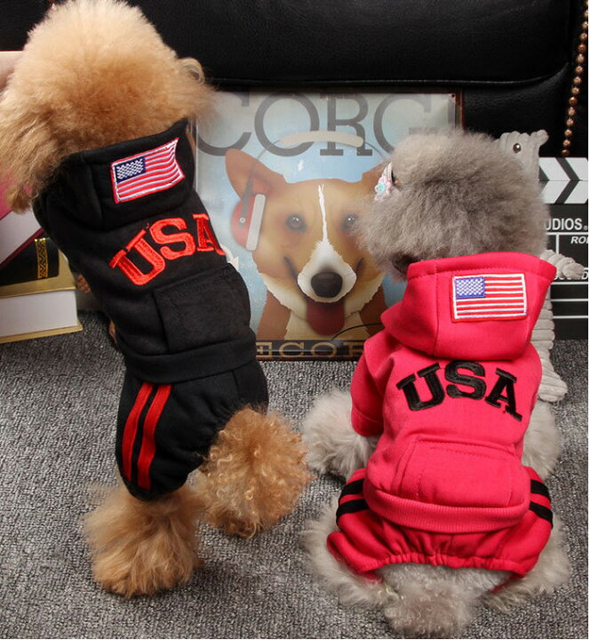 11周年記念イベントが オレンジl 犬服 ロンパース ドッグウェア パーカー 可愛い Usa 人気 Www Anavara Com
