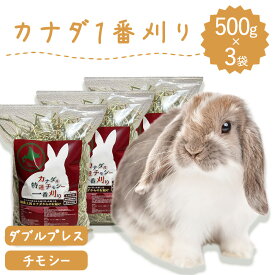 うさぎ 牧草 ウサギ チモシー ダブルプレス 500g×3袋 カナダ産 1番刈り 一番刈り うさぎ 牧草 mofu parfait もふぱふぇ 牧草王国 チンチラ うさぎ モルモット 牧草 えさ 敷材 ※イタリアンライグラス スーダングラス 牛 バター ロール ラップ 種 ではありません SSS