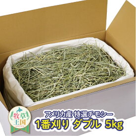 【ラベルレス】【お 値段以上】うさぎ牧草 ウサギ チモシー ダブルプレス 牧草王国 5kg アメリカ産 アメリカ US 1番刈り 一番刈り うさぎ 牧草 mofu parfait もふぱふぇ チンチラ モルモット 牧草 えさ 敷材 お値打ち商品 ※オーツヘイ キューブ ではありません