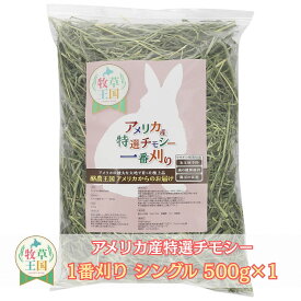 うさぎ 牧草 プレミアムチモシー アメチモ ウサギ チモシー シングルプレス 500g×1 餌 アメリカ産 アメリカ US 1番刈り 一番狩り うさぎ牧草 mofu parfait 牧草王国 もふぱふぇ チンチラ モルモット 牧草 えさ 敷材 ※ オーツヘイ キューブ ではありません