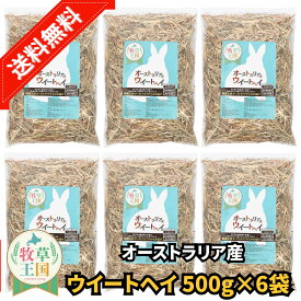 うさぎ 牧草 ウィートヘイ 500g×6袋 大容量 うさぎ牧草 牧草 えさ 餌 エサ フード うさぎの餌 オーストラリア産 牧草王国 うさぎ 高齢 飽き 牧草 モルモット うさぎ mofu parfait もふぱふぇ ※ 牧草入れ アルファルファ ではありません SSS
