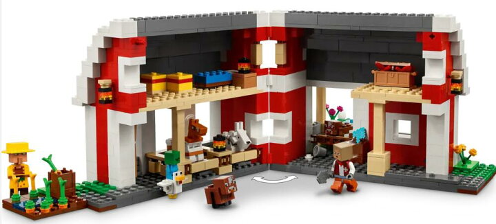 楽天市場】【正規品・数量限定】レゴ(LEGO) 21187マインクラフト 赤い 