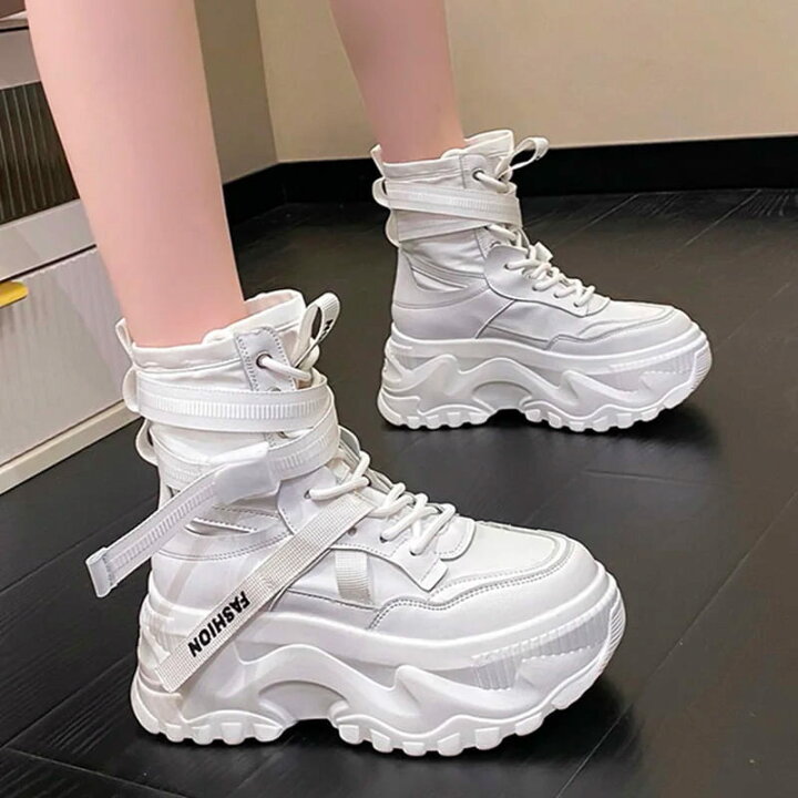 楽天市場】ブーツ スニーカー レディース 靴 大人 秋 冬 ショート 