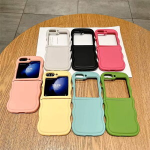 Galaxy Zflip �X�}�z�P�[�X �J�o�[ ���킢�� �����F �J���[�W�J �Ȃ݂Ȃ� �E�F�[�u ���h �܂肽���� �\�t�g�P�[�X �X�g���b�v�z�[�� �g�����h