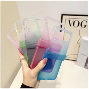 Galaxy Zflip �X�}�z�P�[�X �J�o�[ ���킢�� �����F �J���[�W�J �O���f�[�V���� �܂肽���� �V���R�� �}�b�g �X�g���b�v�z�[�� �l�C �g�����h