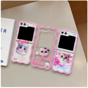 Galaxy Zflip X}zP[X Jo[ 킢 L LN^[ fR[V n[g ԕ g 5F LoveCat ܂肽 ϏՌ