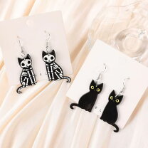 楽天市場】ピアス 黒猫の通販