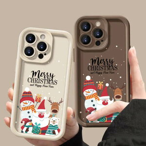iPhone �P�[�X �J�o�[ TPU �N���X�}�X �T���^�N���[�X �~ �X�m�[�}�� ���� �v���[���g �������� �J�����ی� �ϏՌ� ���C�����b�h �� �� �s���N �O���[ �����₷�� ������ �g�i�J�C �p�� 16 15 14 13 