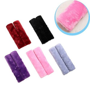 シートベルトカバー ボア カラフル ワンタッチ もこもこ 高級 ふわふわ かわいい おしゃれ ショルダーパッド プロテクター 安全 デザイン おもしろ 車 傷防止 擦れ防止 大人 子供 肩 首 ドラ