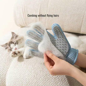 ペット用 手袋 片手 ブラシ 猫 子猫 キャラクター グッズ 毛玉 除去 コーム グルーミング 毛取り 動物 抜け毛 ヒーリング 痛くない 安全 クリーニング スパ 掃除 気持ちいい ペット用品 マッサージ かゆみ 長毛 中毛 短毛 ダブル シングル
