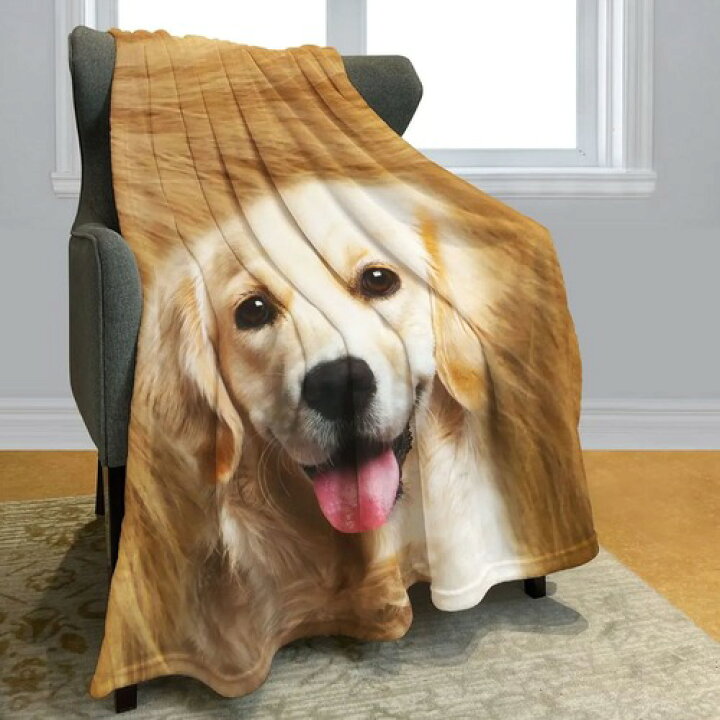 楽天市場】150×200cm 毛布 ひざ掛け ブランケット シングル 大判 犬 
