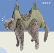 猫 爪切り ハンモック ネット 吊り下げタイプ グルーミング 防止 服 しつけ ねこ 暴れる 対策 グローブ …