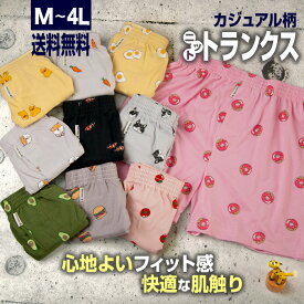 ニットトランクス メンズ 下着 トランクス メンズインナー 柔らかい 通気性 放湿性 速乾性 耐久性 M L LL 3L 4L コットントランクス 綿 パンツ ハーフパンツ インナー コットン ユニセック