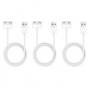 �y9/10 0���`24�� �X���S�iP5�{�I�z�y3�{��1000�~�ziPod iPhone ���^ �[�d�P�[�u�� 30�s�� Dock�R�l�N�^ USB�P�[�u�� 1m �z���C�g iPhone4 4S 3G 3GS iPad ���� ��1���� ��2���� ��3���� iPod nano touch classic�Ή� �[