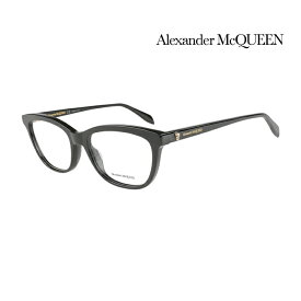 Alexander McQueen アレキサンダー・マックイーン メガネフレーム メンズレディース 伊達眼鏡 AM0161O 001 [新品 真正品 並行輸入品]クリアレンズ交換半額