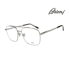 メガネ Brioni ブリオーニ メンズレディース 伊達眼鏡 BR0076O 001 [新品 真正品 並行輸入品]クリアレンズ交換半額