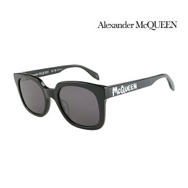 サングラス Alexander McQueen アレキサンダー・マックイーン メンズレディース AM0348S 001 [新品 新製品 並行輸入品]